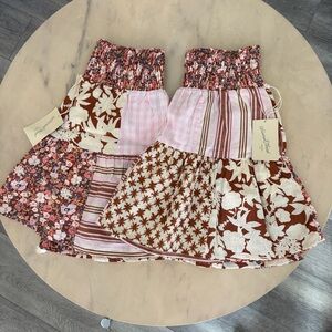 Universal Thread Patchwork Pull-On Skirts Lot Of 2. 
Women’s XS